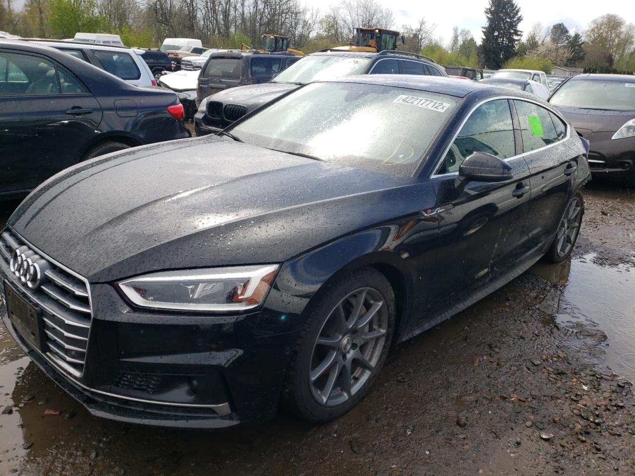 Photo 2 from auction – 2019 AUDI A5 QUATTRO with VIN WAUFNCF58KA070291