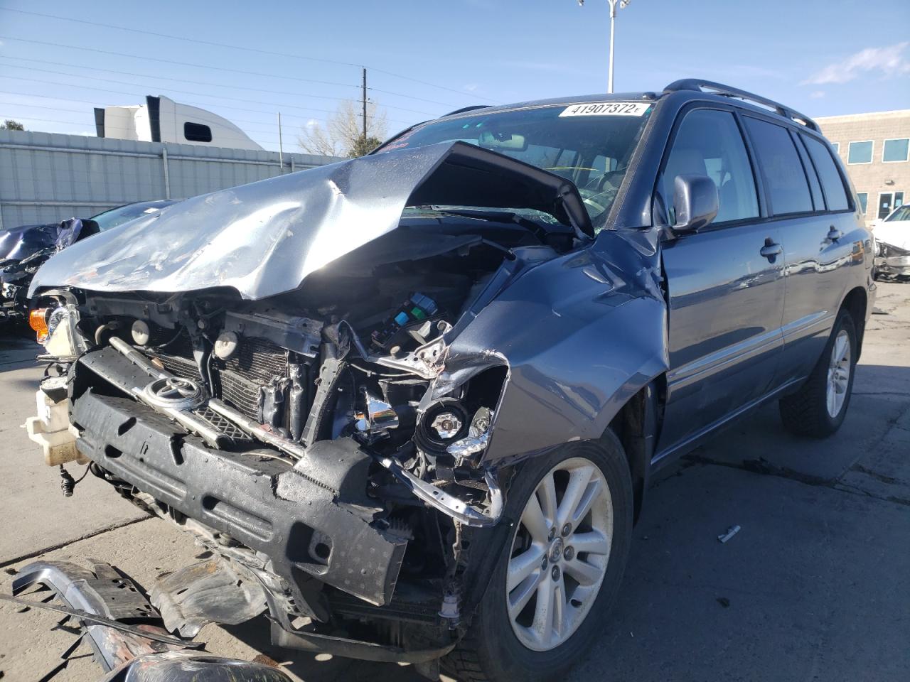Photo 2 from auction – 2006 TOYOTA HIGHLANDER with VIN JTEEW21AX60029517