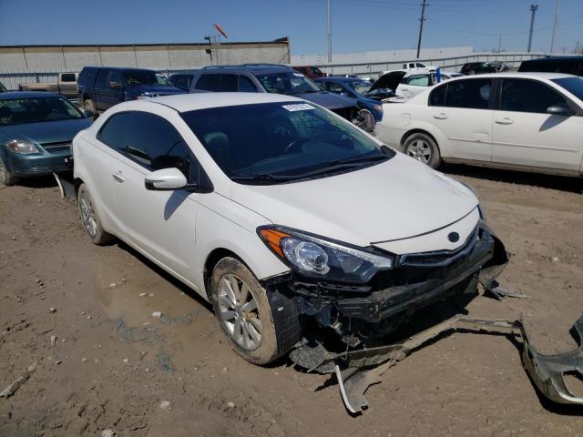 KIA FORTE EX 2014 with VIN KNAFX6A86E5226807 - Photo from auction