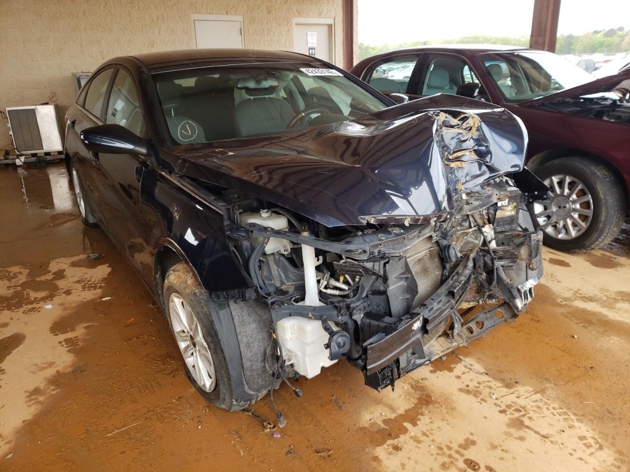 HYUNDAI SONATA GLS 2013 with VIN 5NPEB4AC2DH555394 - Photo from auction