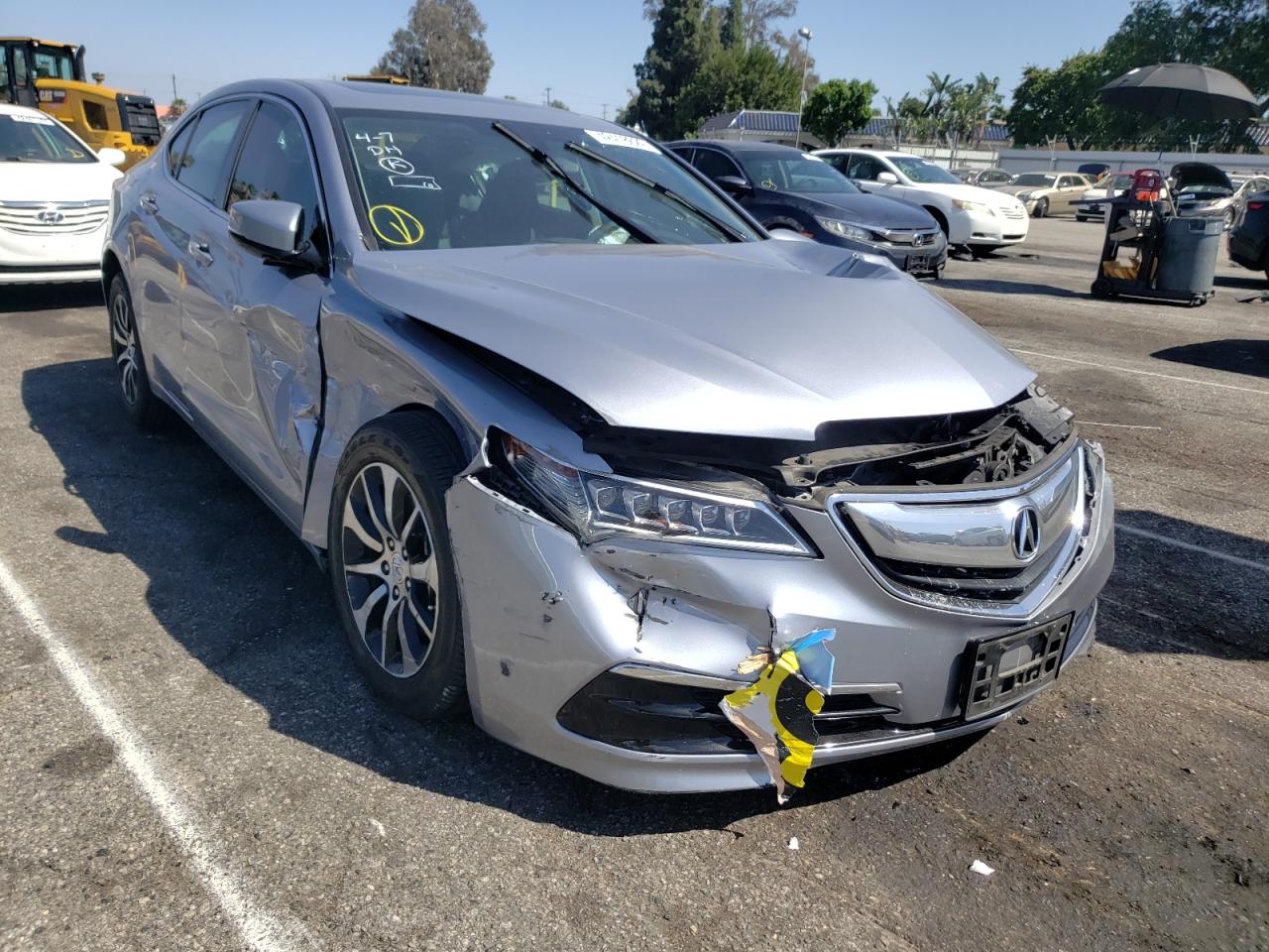 ACURA TLX 2015 with VIN 19UUB1F39FA007892 - Photo from auction