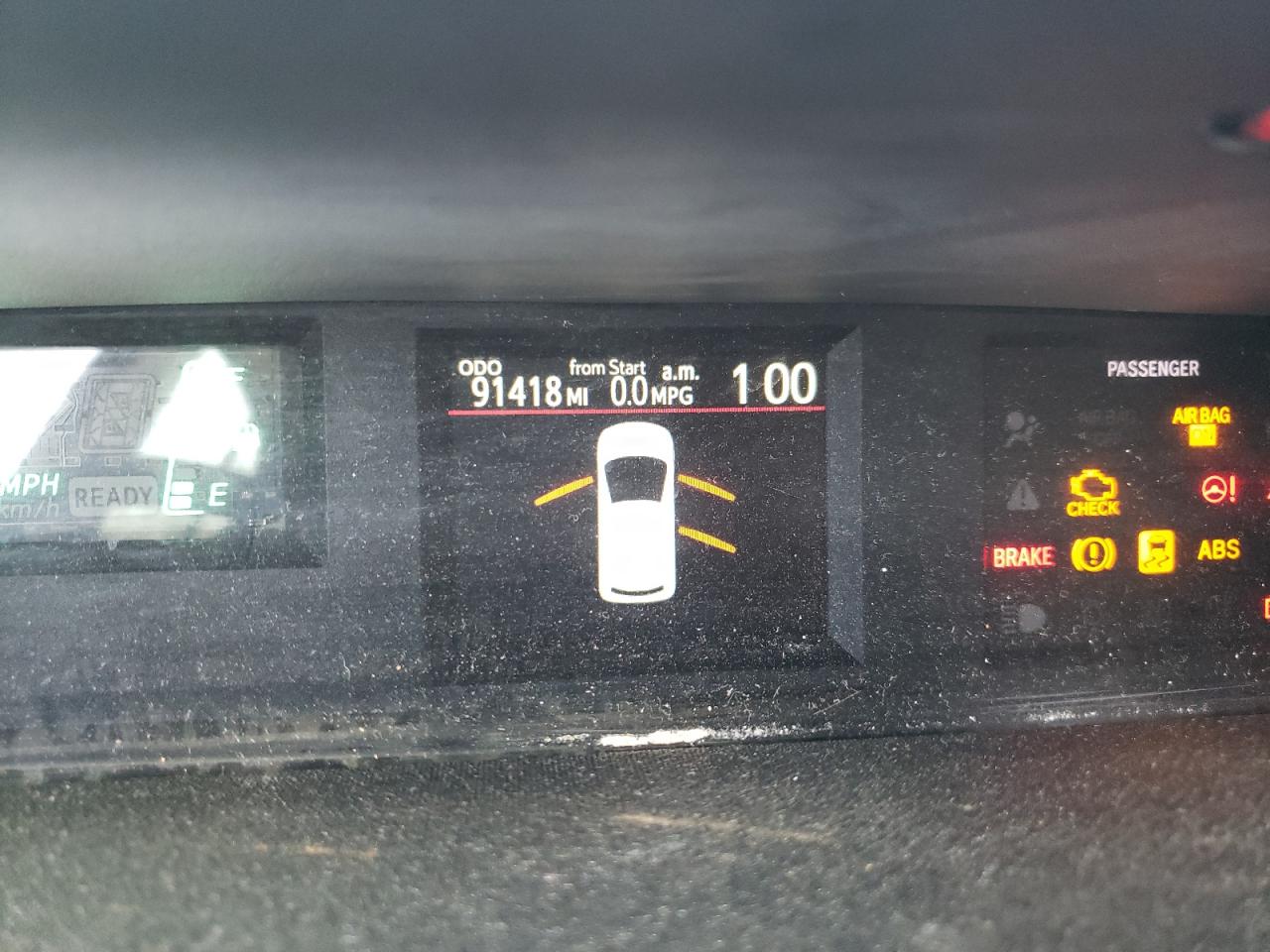 Photo 8 from auction – 2012 TOYOTA PRIUS C with VIN JTDKDTB33C1511285