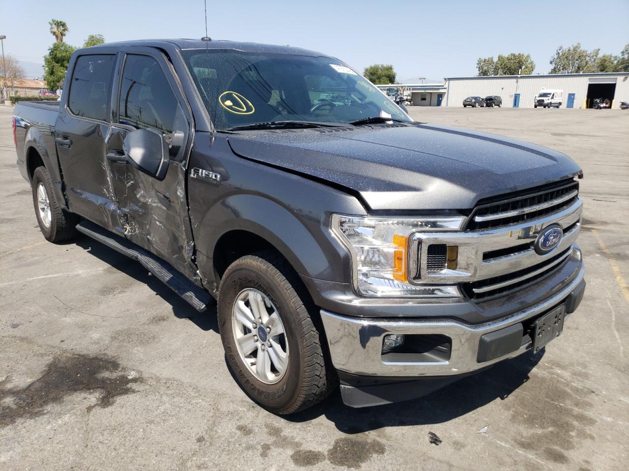 FORD F150 SUPER 2018 with VIN 1FTEW1CG0JFB31740 - Photo from auction