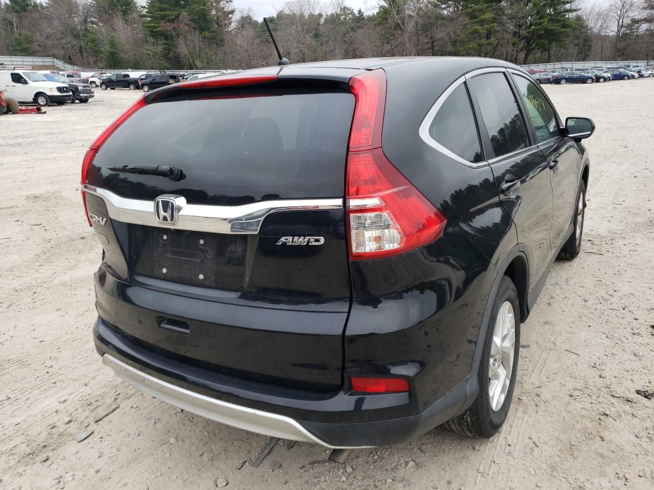 Photo 4 from auction – 2016 HONDA CR-V EX with VIN 2HKRM4H59GH714824