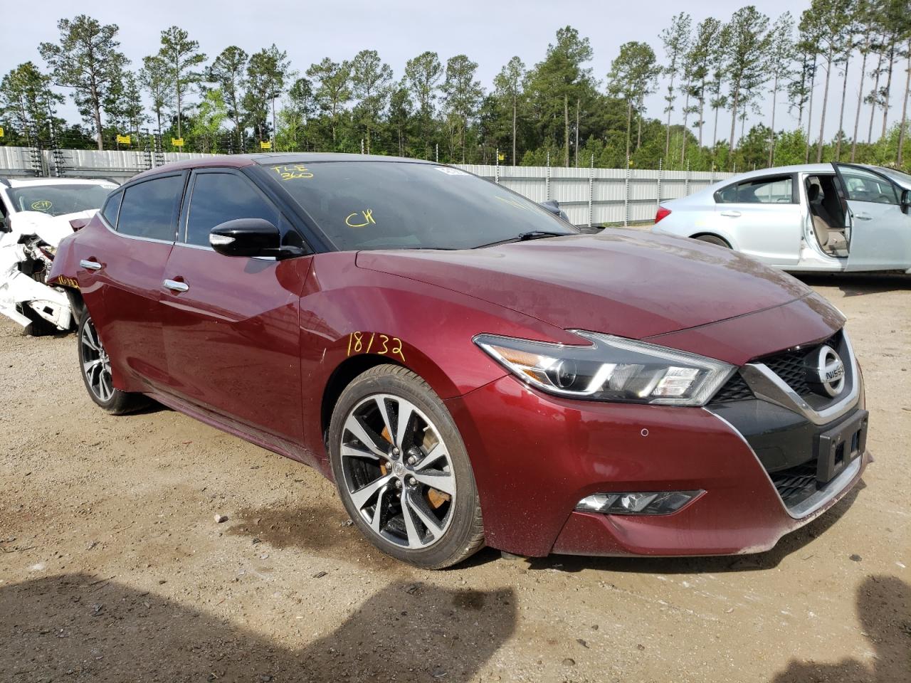 NISSAN MAXIMA 3.5 2018 with VIN 1N4AA6AP0JC374551 - Photo from auction