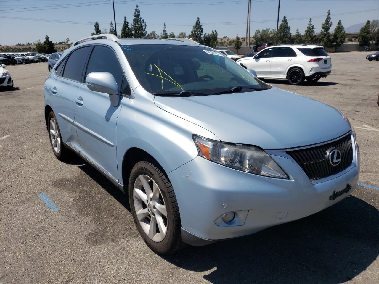LEXUS RX 350 2012 with VIN 2T2ZK1BA2CC085071 - Photo from auction