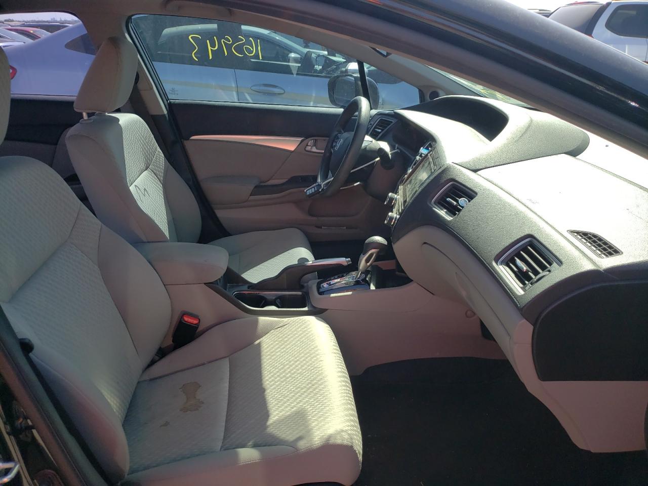 Photo 5 from auction – 2014 HONDA CIVIC EX with VIN 19XFB2F81EE069677