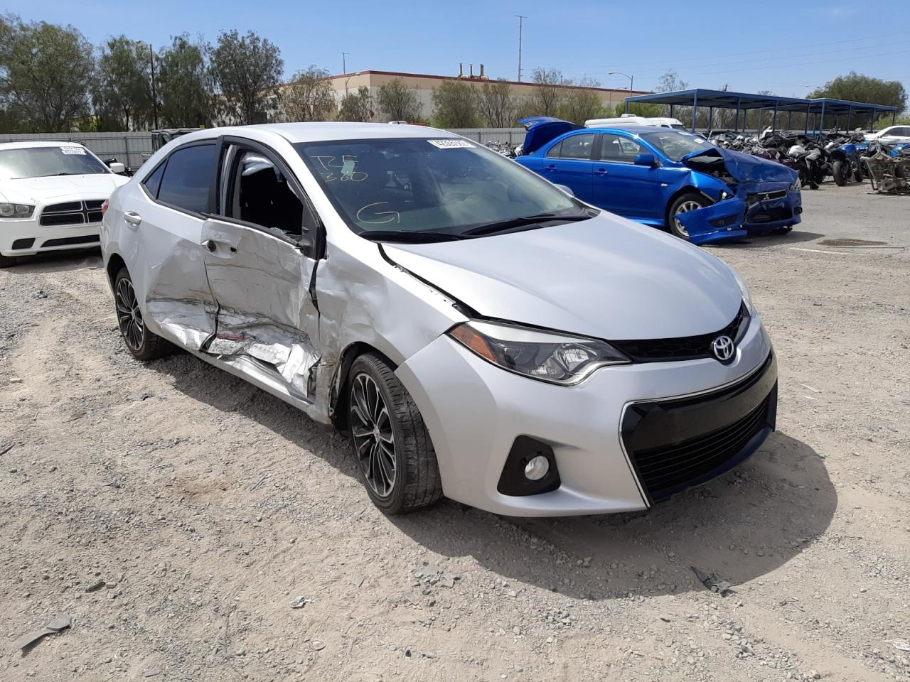 TOYOTA COROLLA L 2014 with VIN 2T1BURHE9EC044867 - Photo from auction