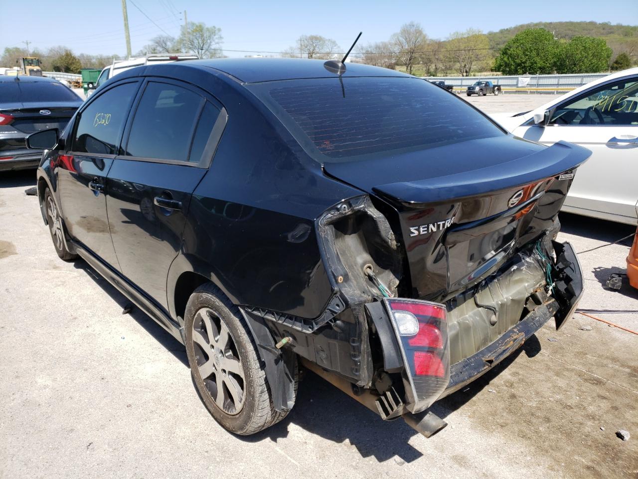Photo 3 from auction – 2012 NISSAN SENTRA 2.0 with VIN 3N1AB6AP5CL694577