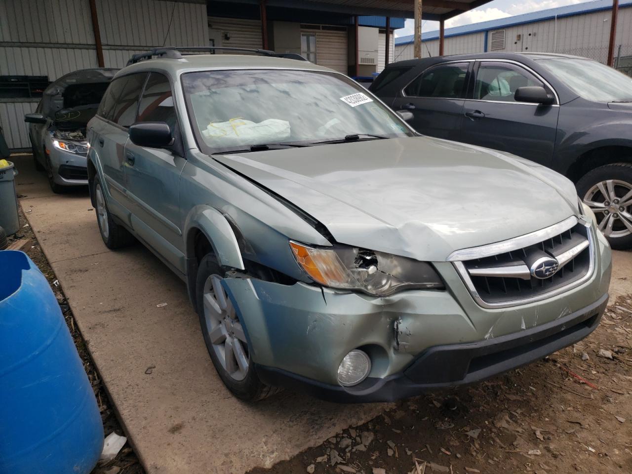 SUBARU OUTBACK 2. 2009 with VIN 4S4BP61CX97332897 - Photo from auction