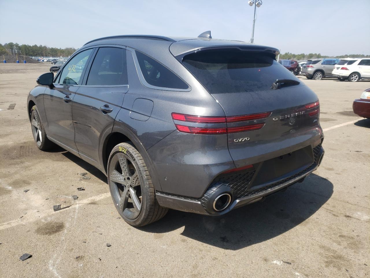 Photo 3 from auction – 2022 GENESIS GV70 BASE with VIN KMUMCDTC6NU039209