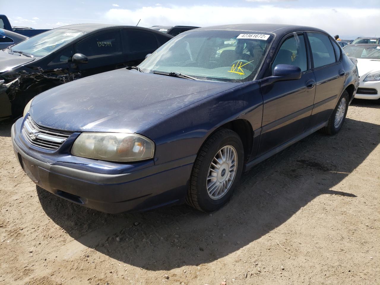 Photo 2 from auction – 2000 CHEVROLET IMPALA with VIN 2G1WF55K1Y9168854