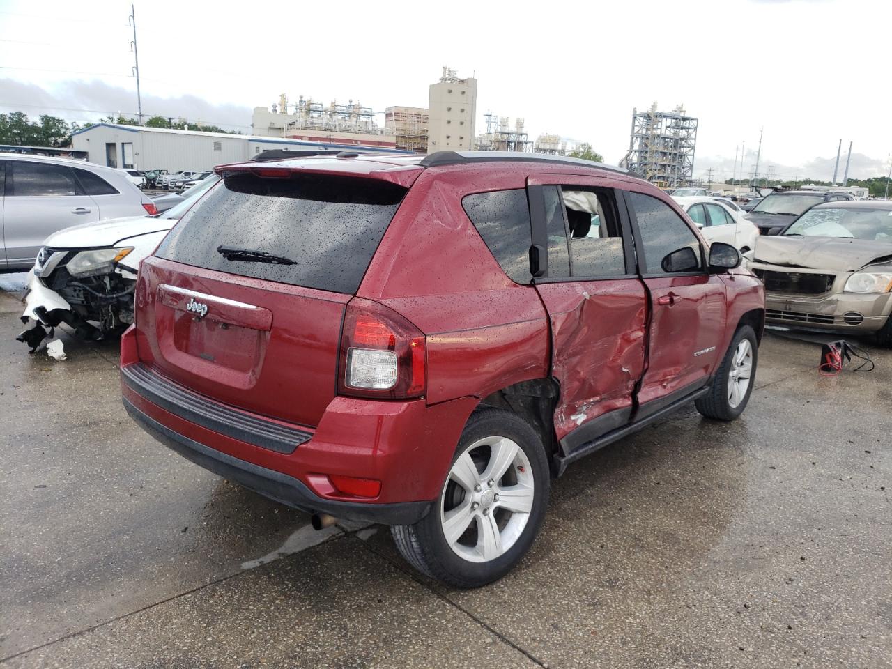 Photo 4 from auction – 2016 JEEP COMPASS SP with VIN 1C4NJCBA8GD559857