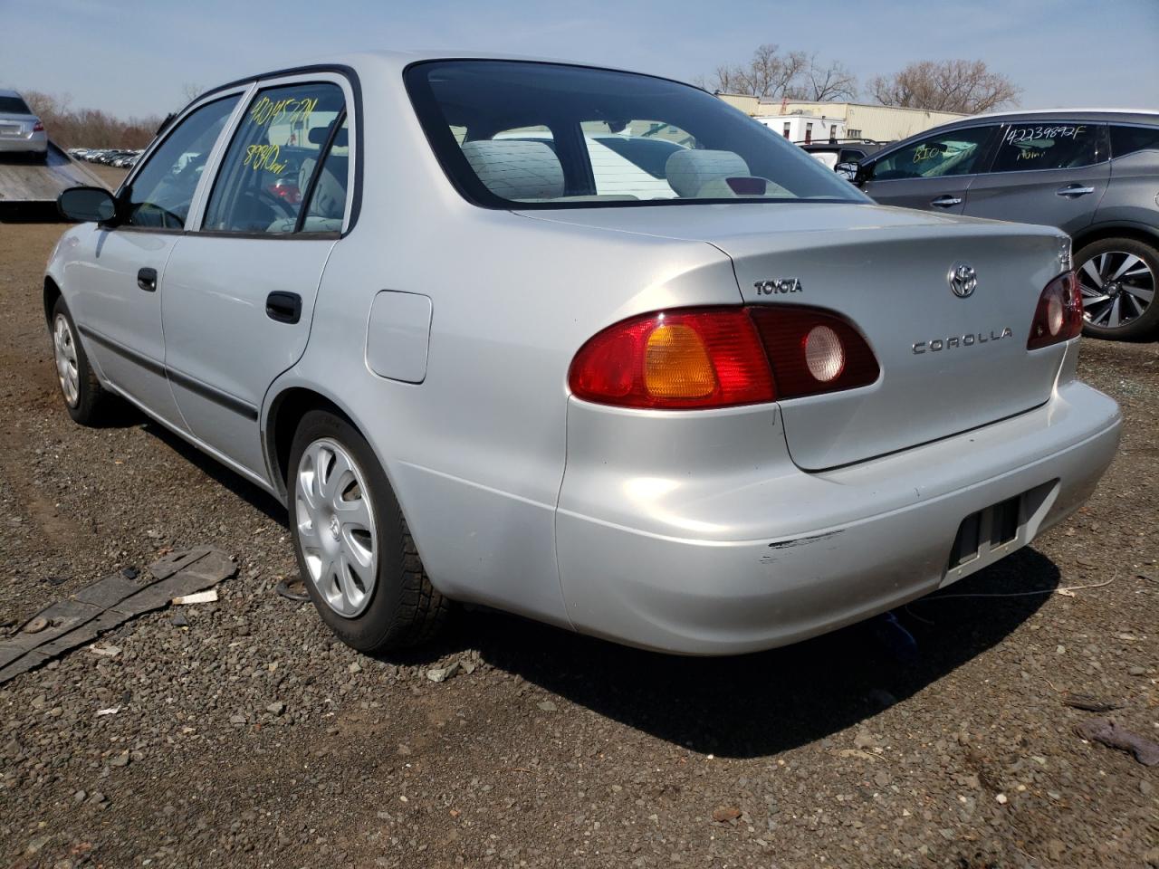 Photo 3 from auction – 2001 TOYOTA COROLLA CE with VIN 2T1BR12E71C502492