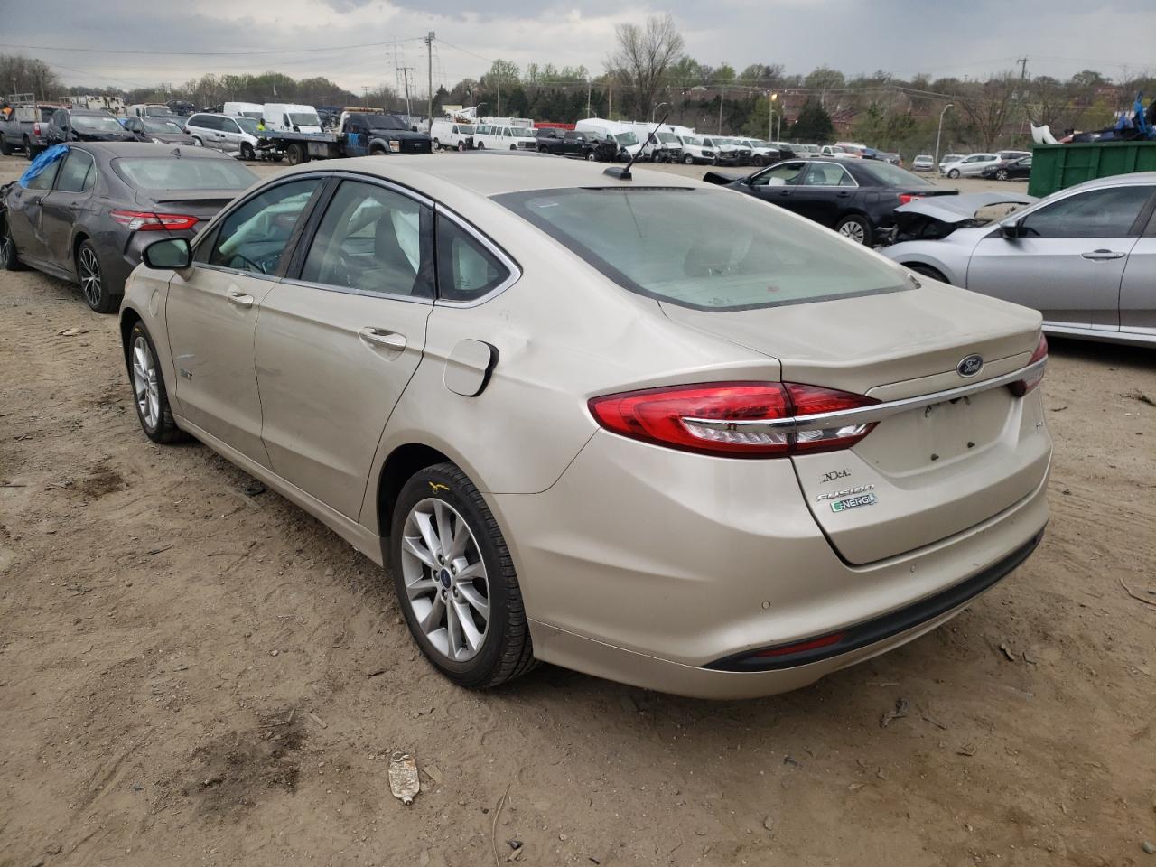 Photo 3 from auction – 2017 FORD FUSION SE with VIN 3FA6P0PU8HR353263