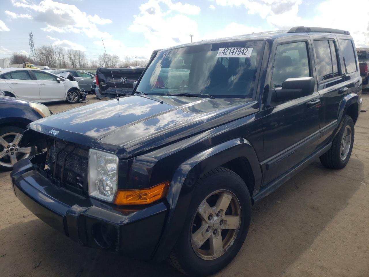 Photo 2 from auction – 2008 JEEP COMMANDER with VIN 1J8HG48K18C212887