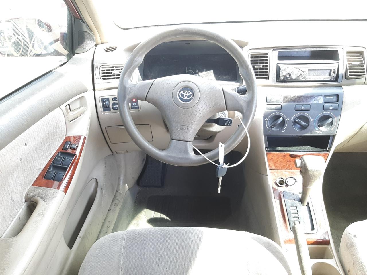 Photo 9 from auction – 2006 TOYOTA COROLLA CE with VIN 1NXBR30E26Z664129
