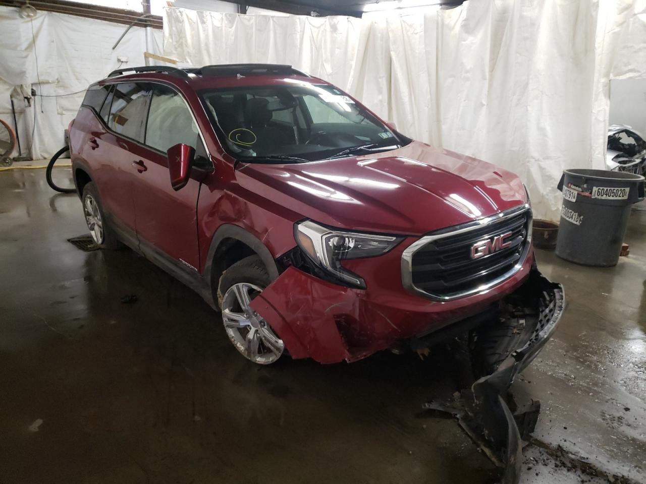 GMC TERRAIN SL 2018 with VIN 3GKALTEV2JL335318 - Photo from auction