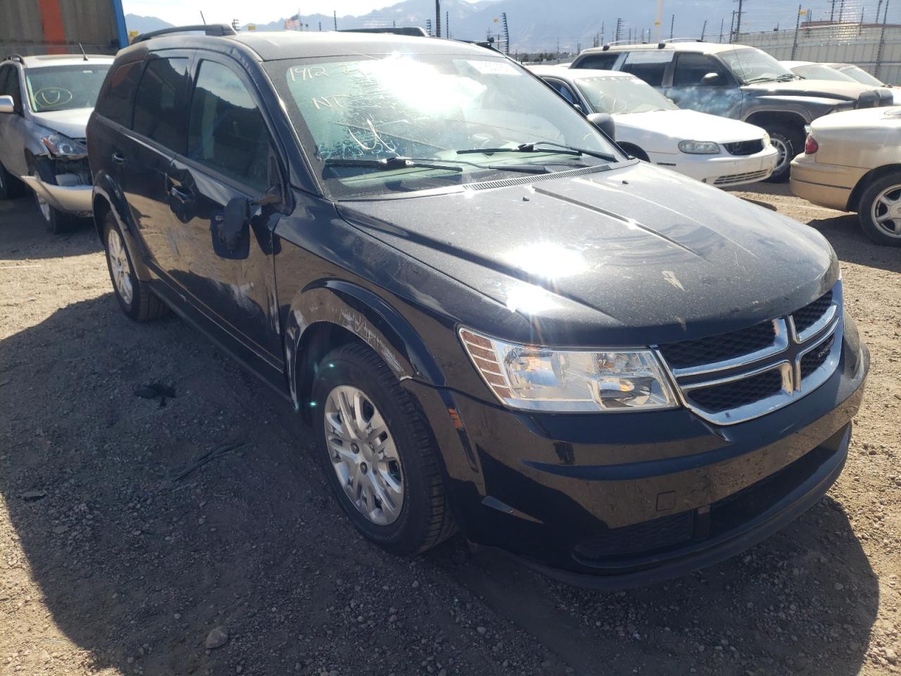 DODGE JOURNEY SE 2018 with VIN 3C4PDCAB8JT340201 - Photo from auction
