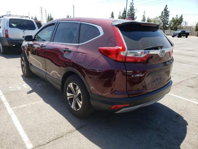 Photo 3 from auction – 2017 HONDA CR-V LX with VIN 7FARW5H34HE013420