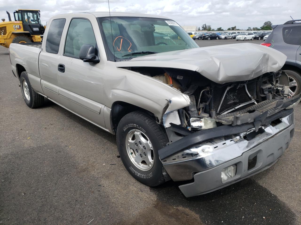 CHEVROLET SILVERADO 2004 with VIN 1GCEC19V94Z350813 - Photo from auction