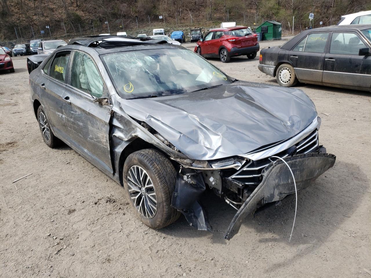VOLKSWAGEN JETTA S 2020 with VIN 3VWCB7BU0LM007643 - Photo from auction