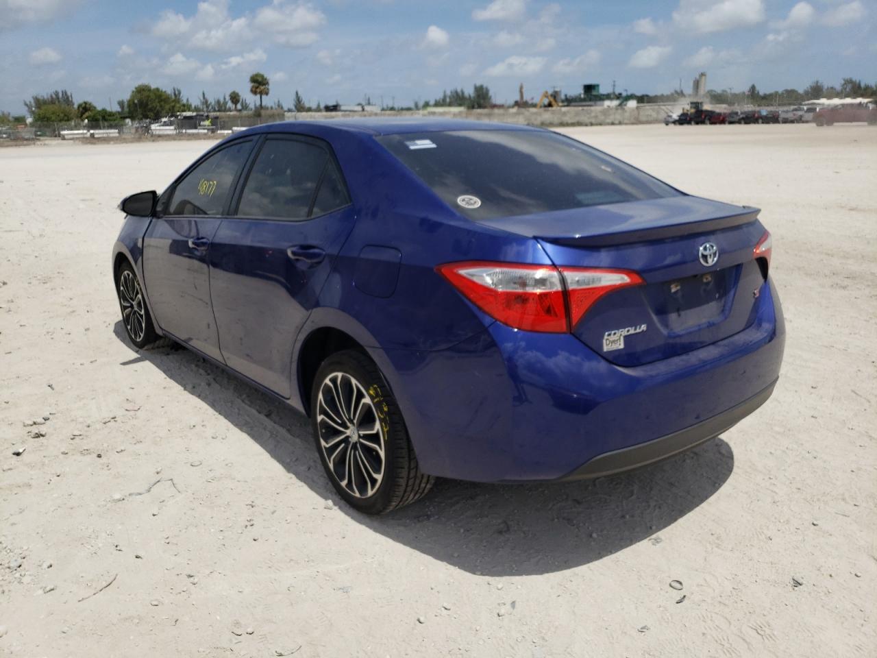Photo 3 from auction – 2015 TOYOTA COROLLA L with VIN 5YFBURHE6FP349583