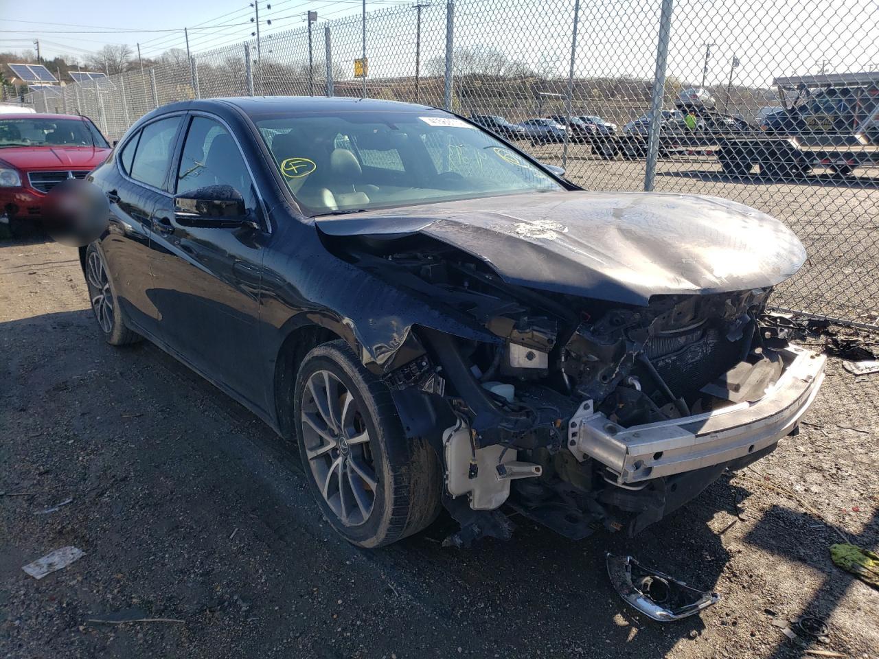 ACURA TLX 2015 with VIN 19UUB2F39FA001354 - Photo from auction