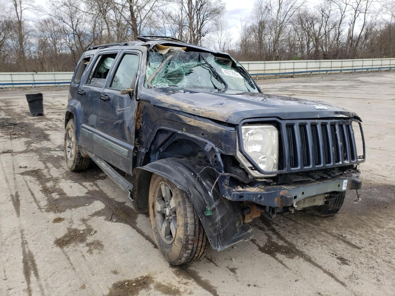 Photo 1 from auction – 2008 JEEP LIBERTY SP with VIN 1J8GN28K68W116516