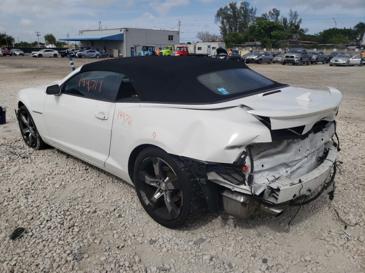 Photo 3 from auction – 2012 CHEVROLET CAMARO LT with VIN 2G1FB3D3XC9175756
