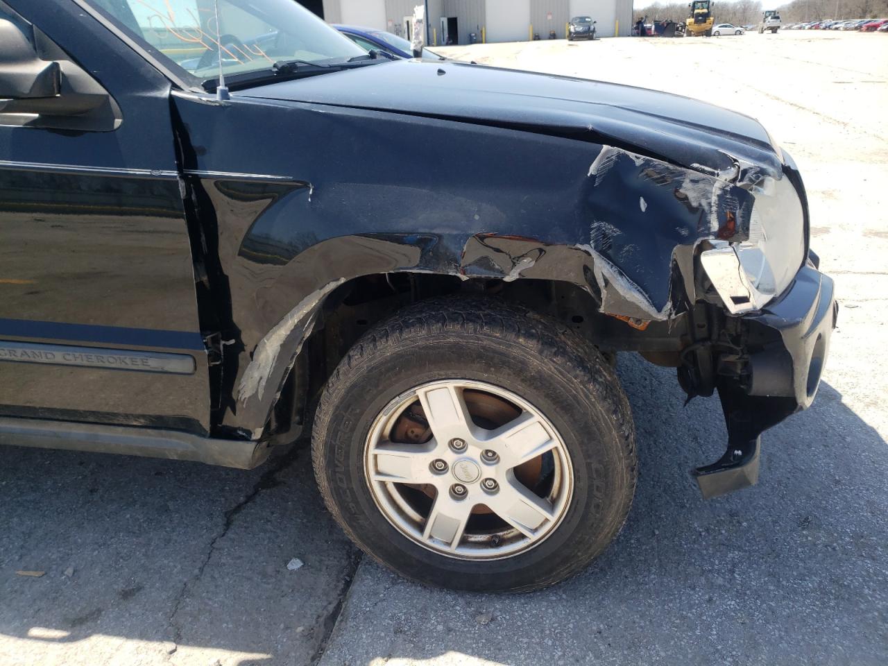 Photo 9 from auction – 2007 JEEP GRAND CHER with VIN 1J8GR48K07C556280