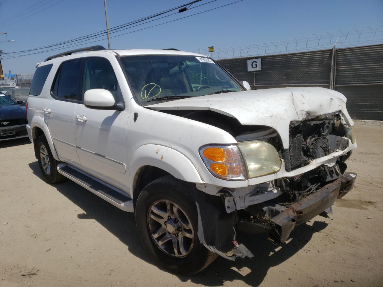 TOYOTA SEQUOIA LI 2004 with VIN 5TDZT38A84S210796 - Photo from auction