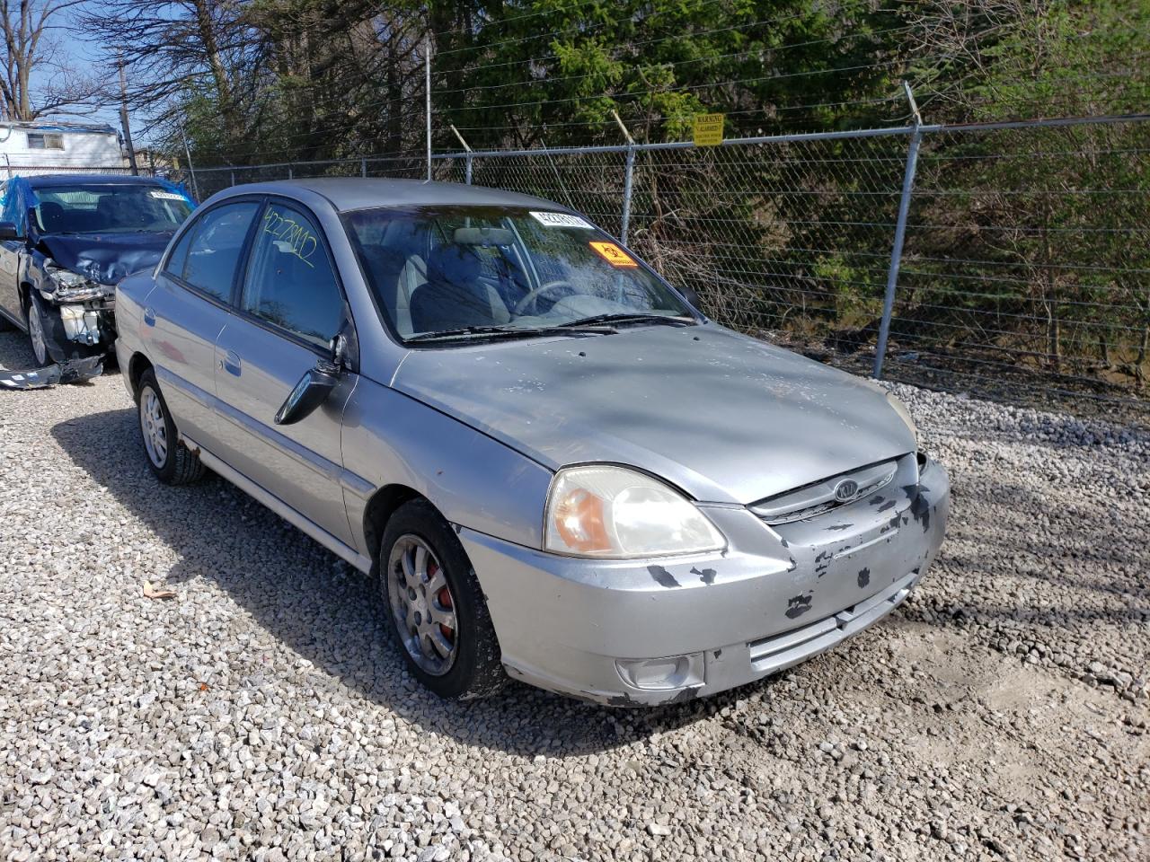 KIA RIO 2003 with VIN KNADC125336221100 - Photo from auction
