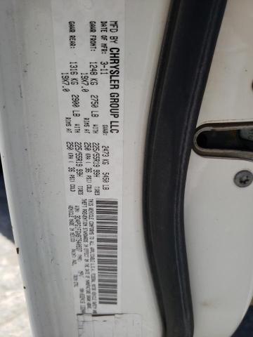 Photo 10 from auction – 2011 DODGE JOURNEY MA with VIN 3D4PG1FGXBT540937