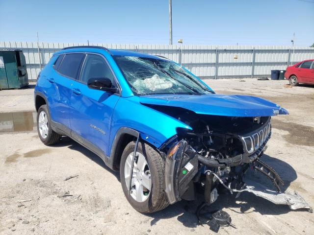JEEP COMPASS LA 2022 with VIN 3C4NJDBB3NT128705 - Photo from auction