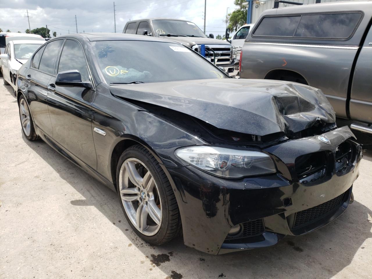BMW 550 I 2013 with VIN WBAFR9C50DDX81190 - Photo from auction