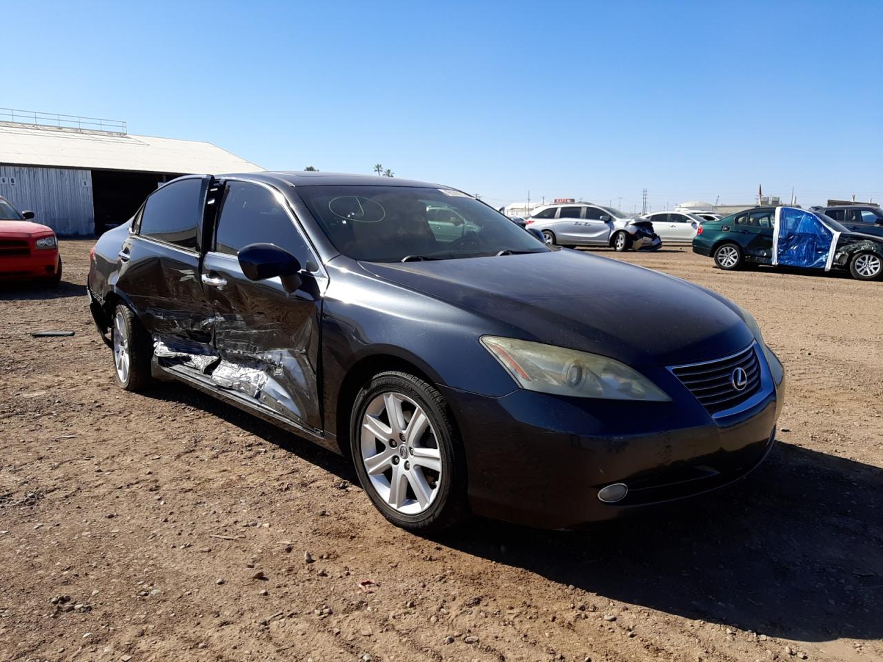 LEXUS ES 350 2007 with VIN JTHBJ46G672007985 - Photo from auction