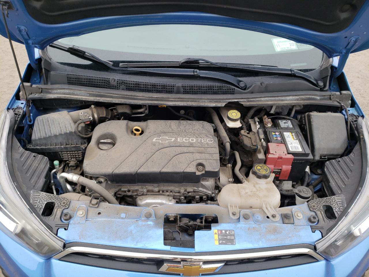 Photo 7 from auction – 2016 CHEVROLET SPARK 1LT with VIN KL8CD6SAXGC589845
