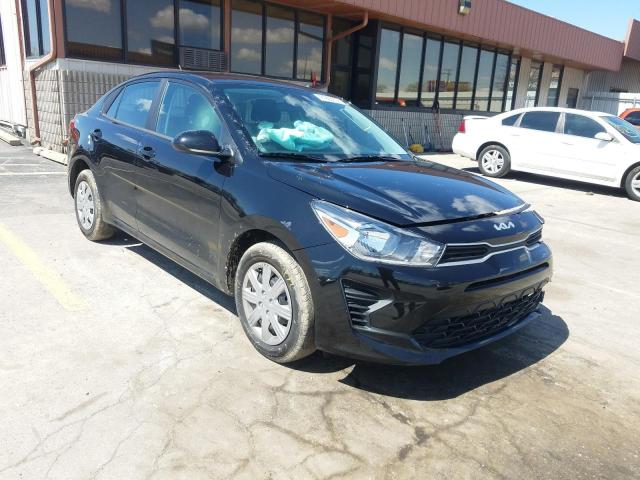 KIA RIO LX 2022 with VIN 3KPA24AD1NE462928 - Photo from auction