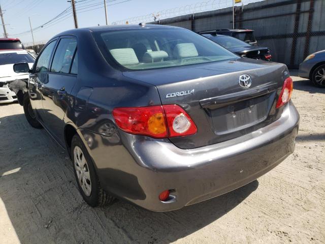 Photo 3 from auction – 2009 TOYOTA COROLLA BA with VIN JTDBL40E799025411