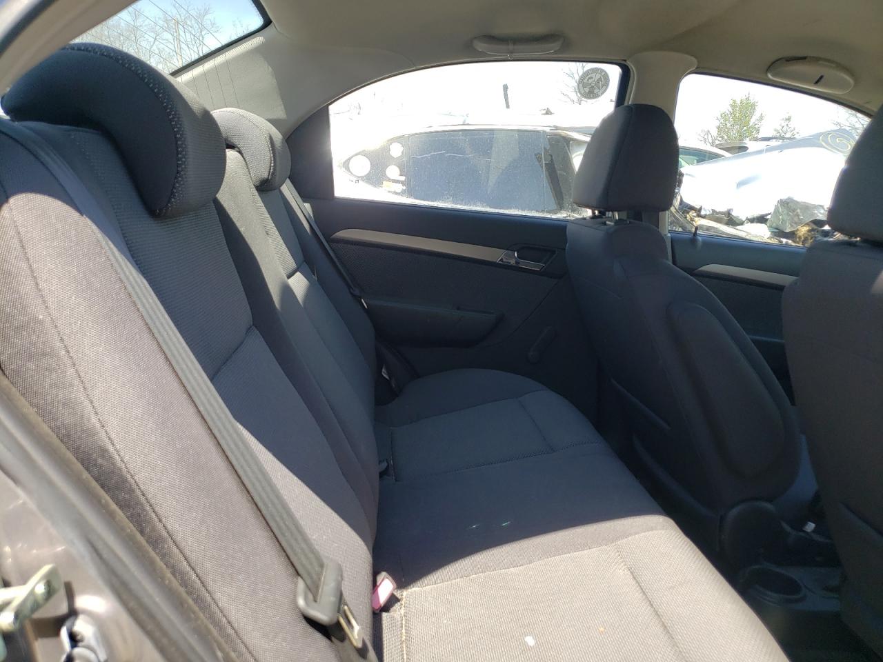 Photo 6 from auction – 2009 CHEVROLET AVEO with VIN KL1TD56E89B616359