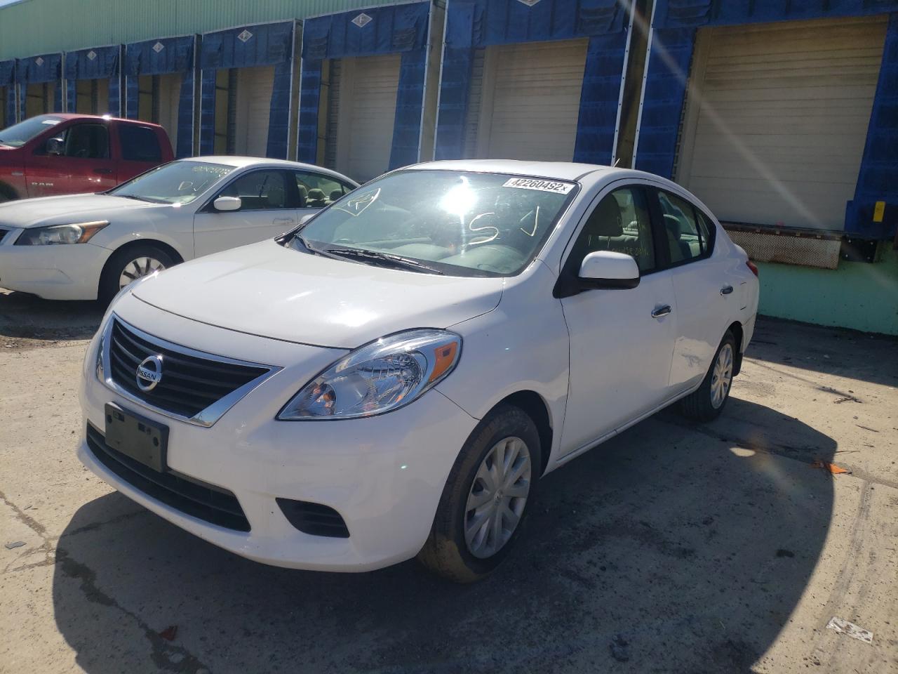 Photo 2 from auction – 2012 NISSAN VERSA S with VIN 3N1CN7AP0CL867833