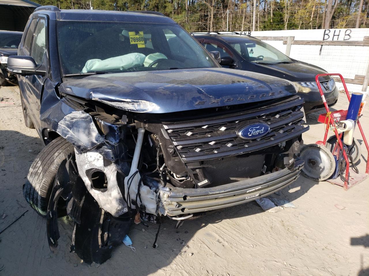 Photo 9 from auction – 2018 FORD EXPLORER X with VIN 1FM5K8D83JGC21658