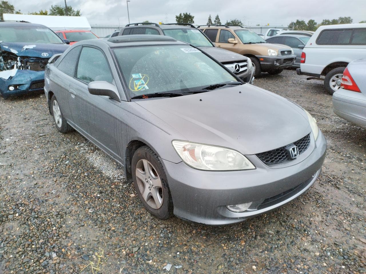 HONDA CIVIC EX 2004 with VIN 1HGEM22994L045266 - Photo from auction