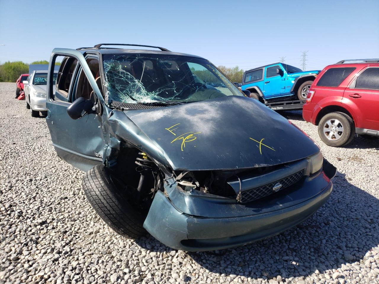 NISSAN QUEST XE 1996 with VIN 4N2DN11W1TD844974 - Photo from auction