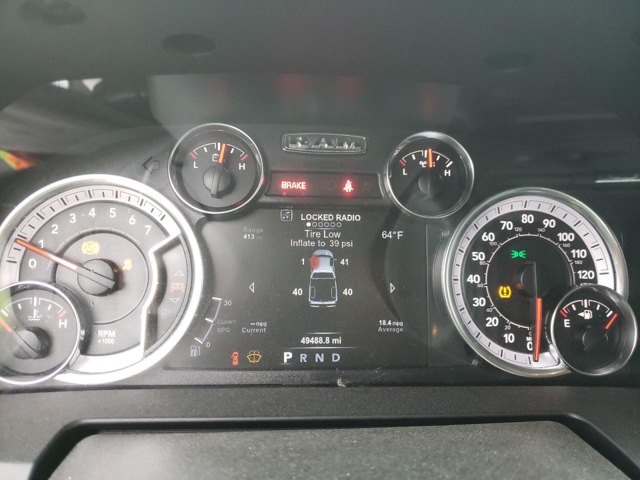 Photo 8 from auction – 2018 RAM 1500 LARAM with VIN 1C6RR7NT8JS212036
