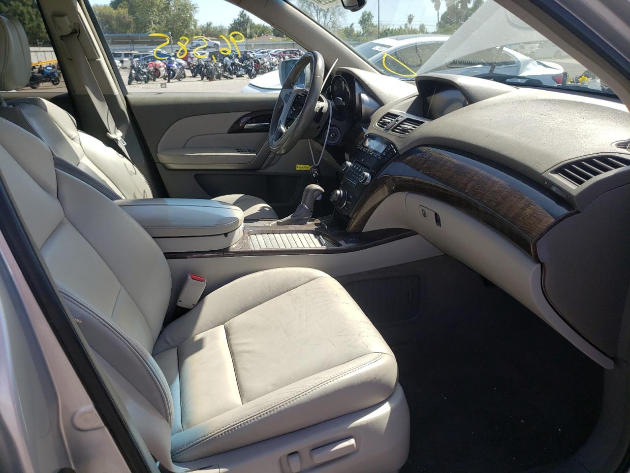 Photo 5 from auction – 2013 ACURA MDX TECHNO with VIN 2HNYD2H36DH522287