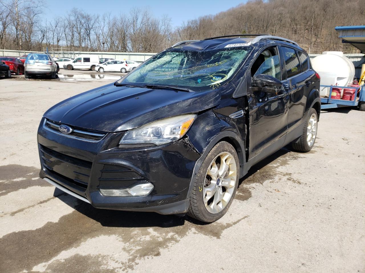 Photo 2 from auction – 2014 FORD ESCAPE TIT with VIN 1FMCU9JXXEUD99321