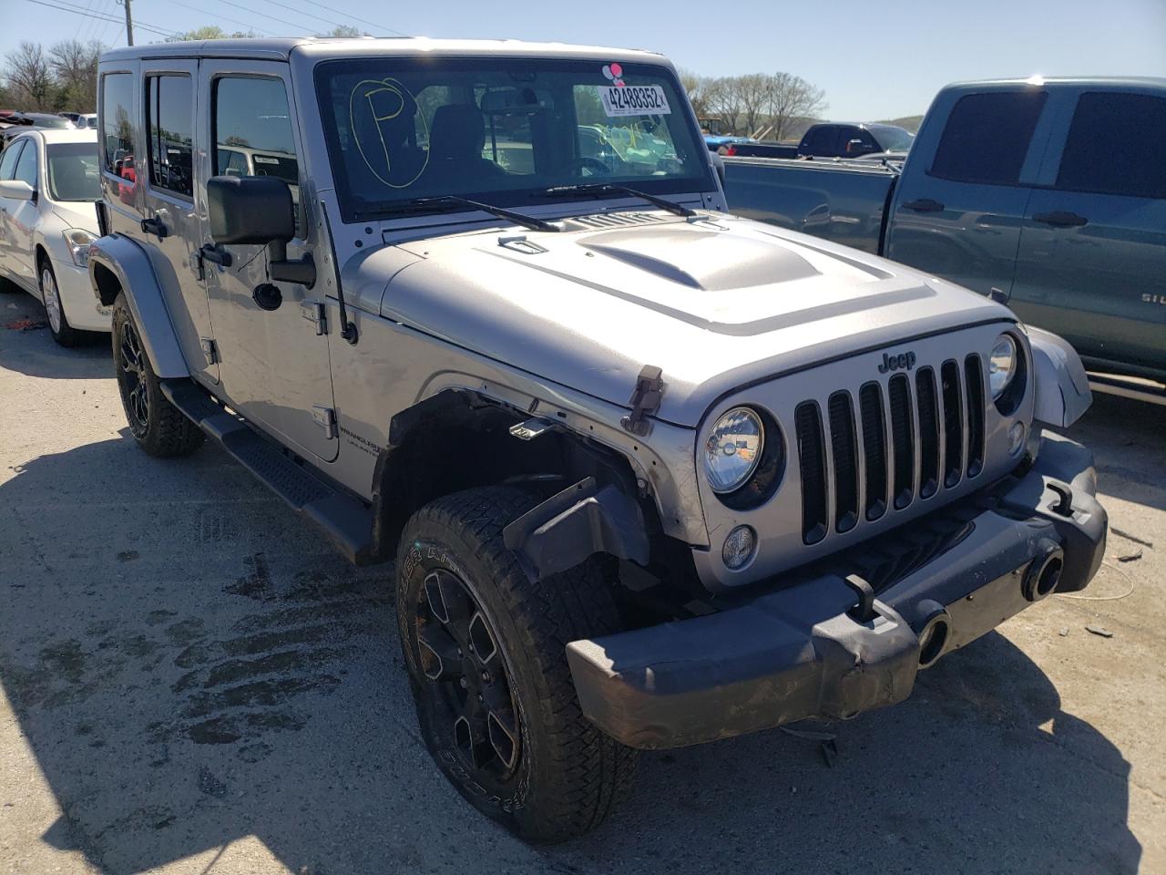 JEEP WRANGLER U 2018 with VIN 1C4BJWEG2JL881105 - Photo from auction