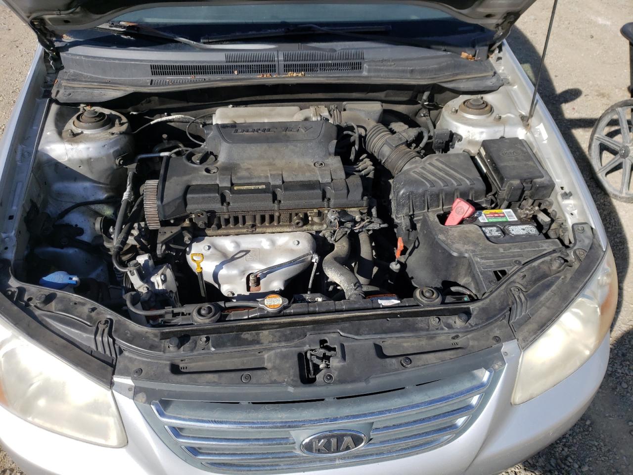 Photo 7 from auction – 2008 KIA SPECTRA EX with VIN KNAFE122385510208